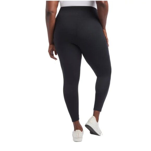 DANSKIN  YOGA PANTS BLACK SIZE M WITH POCKETS - Picture 3 of 4